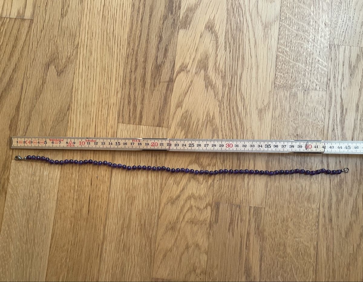 Catenine: Steinkette ca. 45cm lang – Usato da Bolligen venduto da A.bill 1