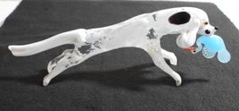 Apportierhund aus Glas Handgemacht