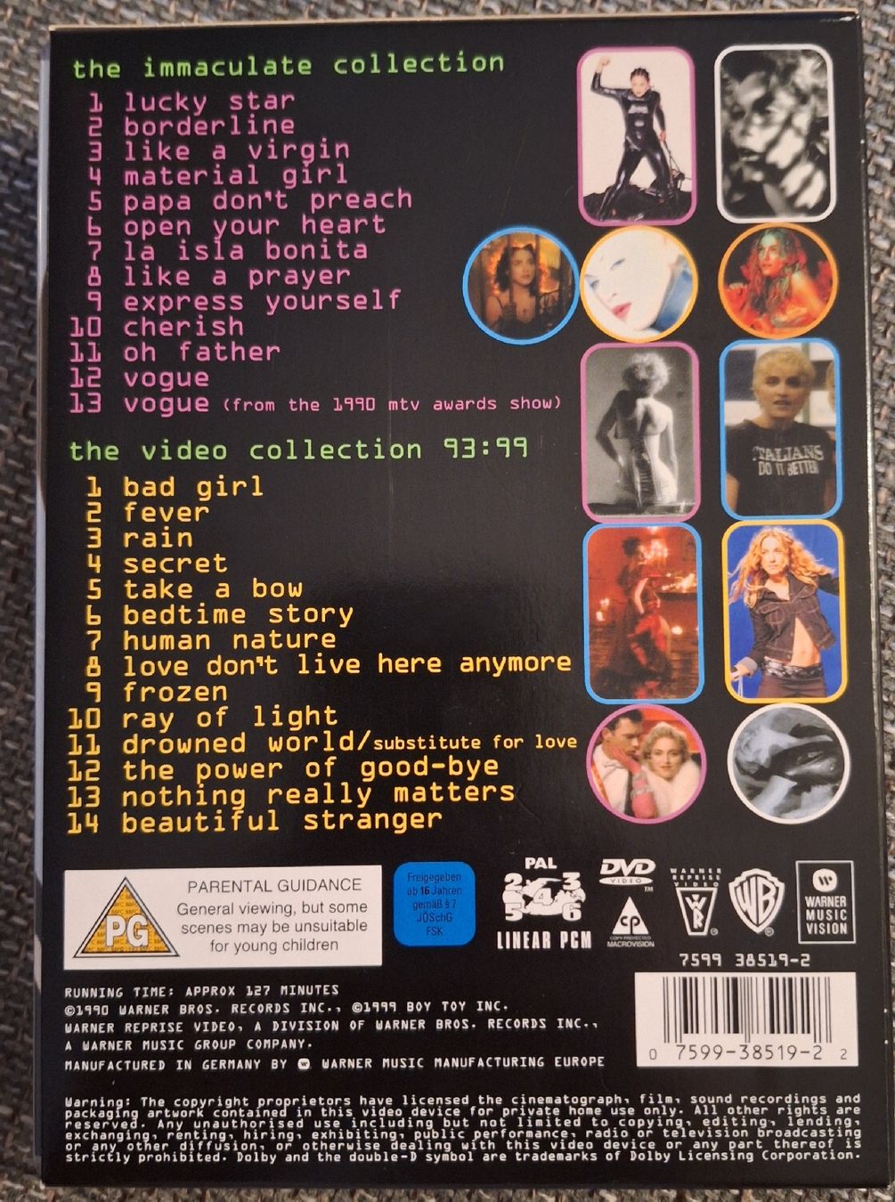 Tutti i DVDs: Madonna The Ultimate Collection 2 DVD Box – Nuovo (secondo la descrizione) da Luzern venduto da thomarco 1