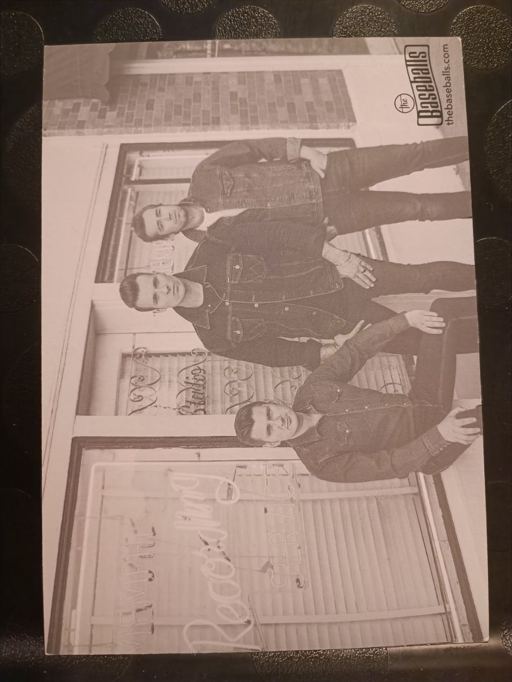 Autographes: The Baseballs - Handsigniert alte Autogrammkarte – D'occasion à Menziken par Artographs 1