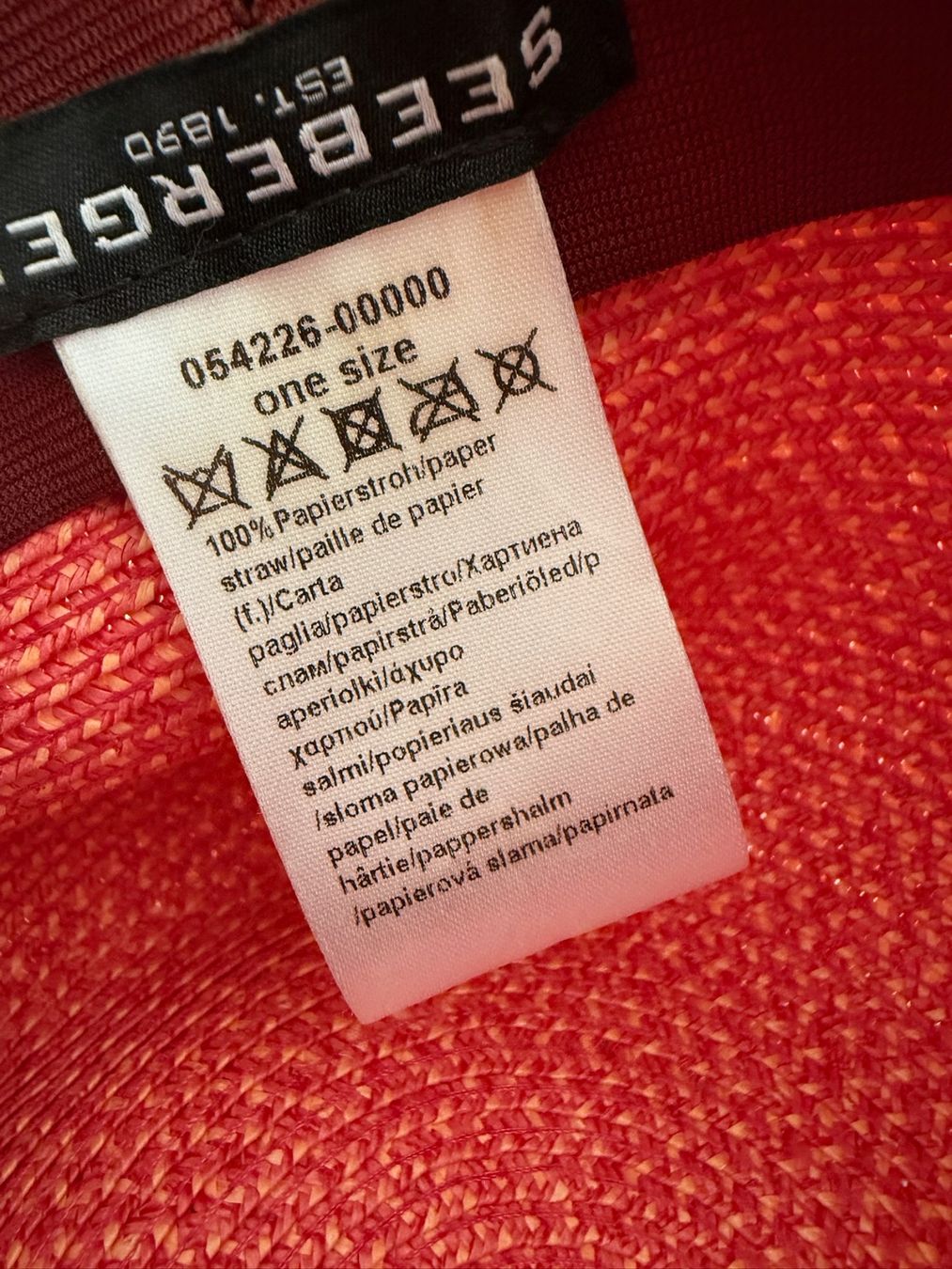 Copricapi, berretti & cappellini: Seeberger - chapeau – Usato da Sion venduto da accroshoes 7