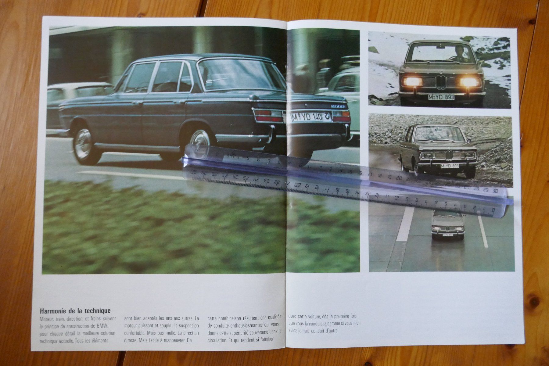 BMW Documenti: BMW 2000  Originalprospekt – Usato da Madiswil venduto da ML911 3