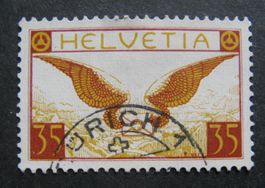 Flugpost 233z gestempelt