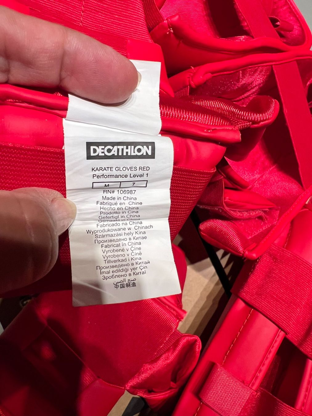 Decathlon Protections: Karate Schutzset rot Decathlon Outshock – D'occasion à Zürich par ses_mgt8 3
