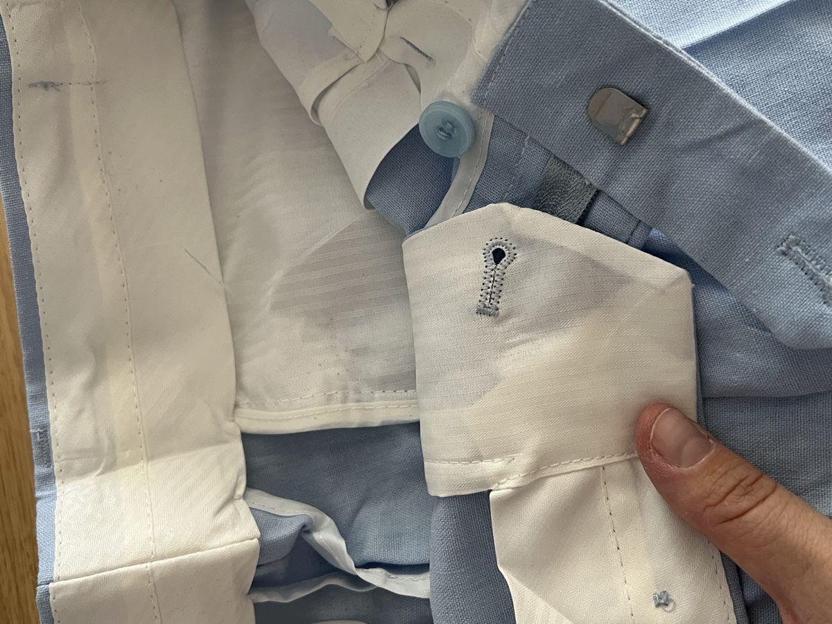 Completi & Tailleur: Damen Anzug hellblau. Grösse S, ungetragen – Nuovo (secondo la descrizione) da Luzern venduto da maisonnoir 1