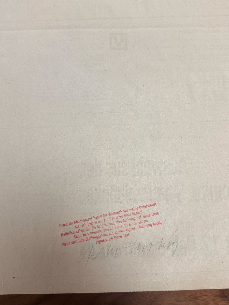 Grafica & Litografie: Gfeller-Corthésy Offsetdruck handsigniert – Usato da Solothurn venduto da NUVICO 1