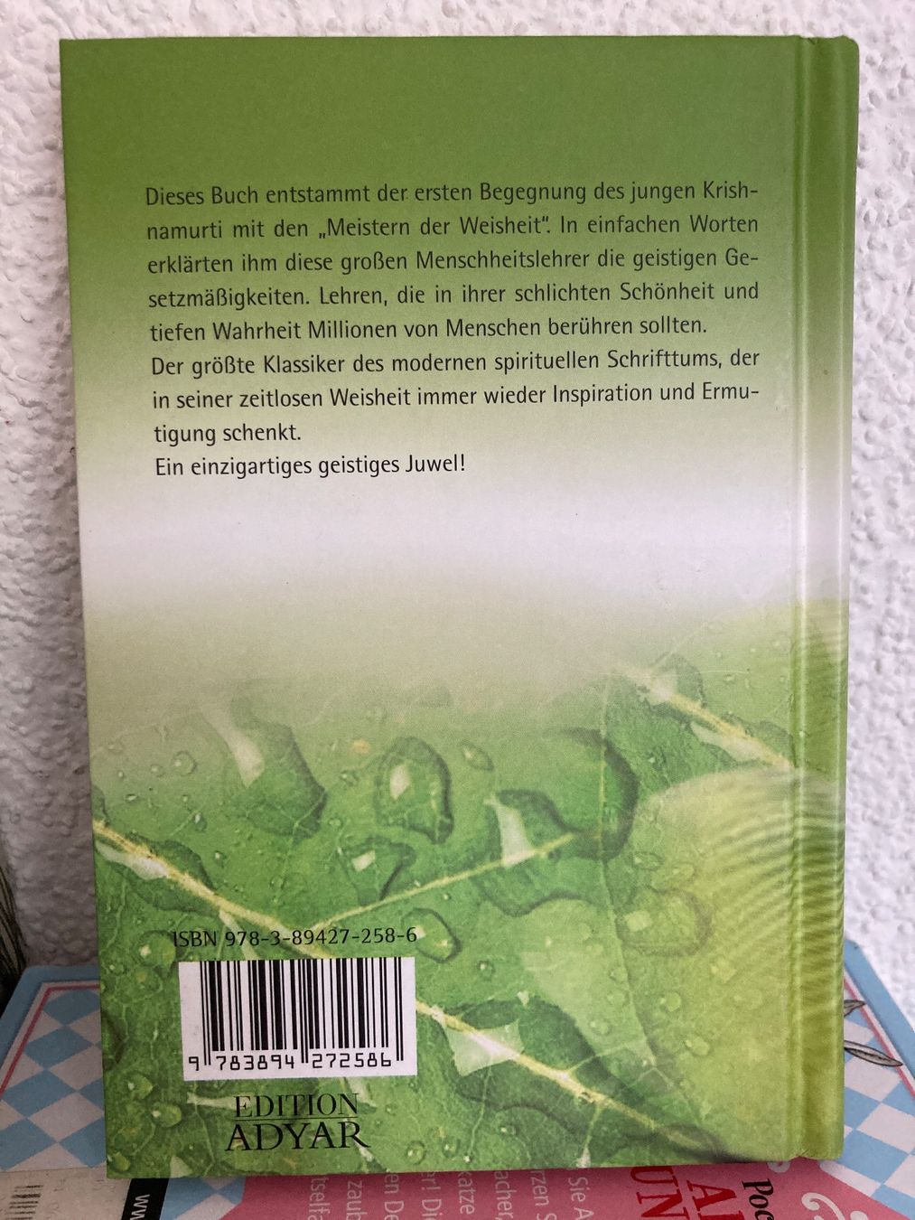 Libri: Zu Füssen des Meisters - Krishnamurti – Usato da Frauenfeld venduto da AlphaCentauri369 1