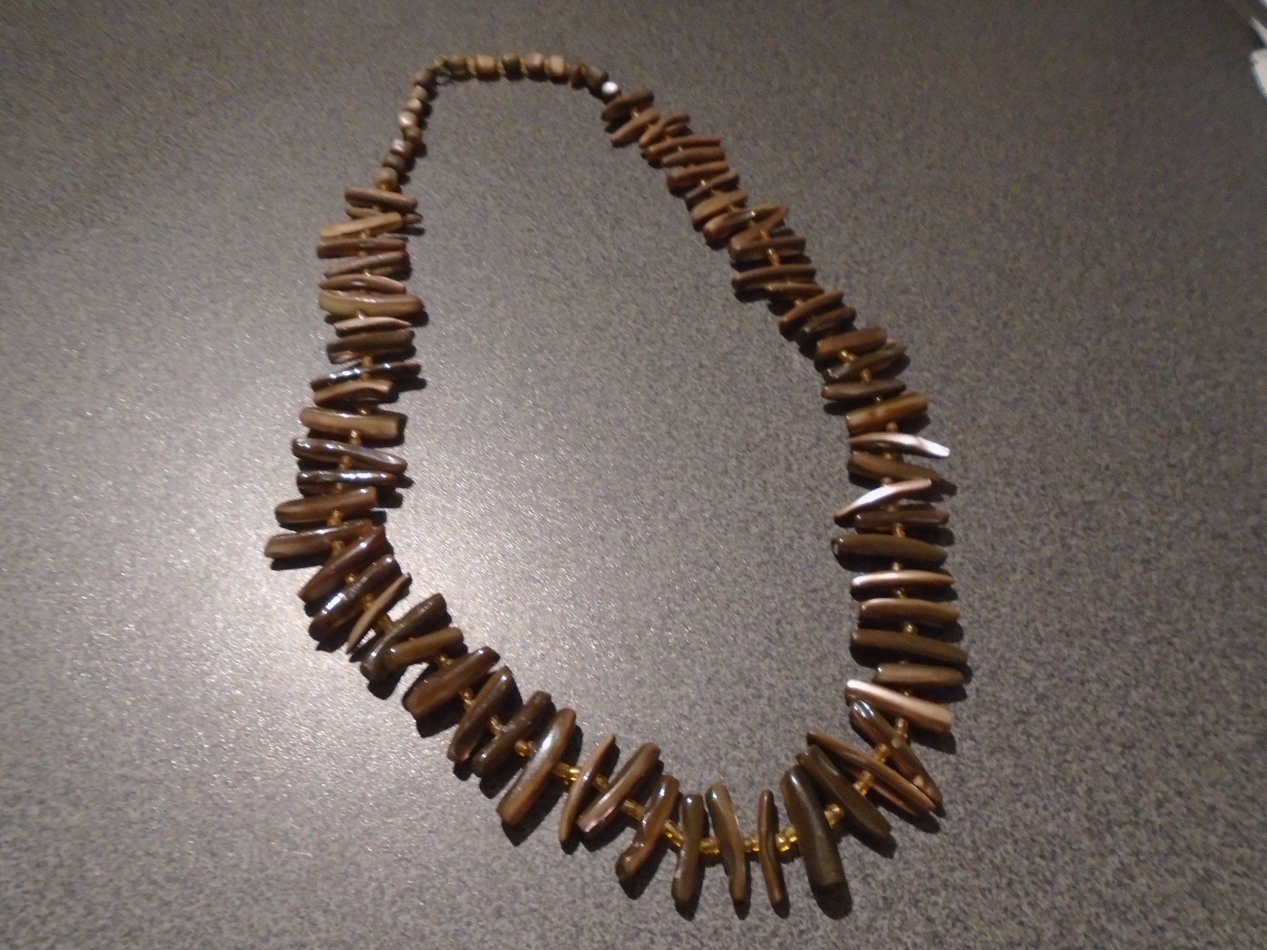 Catenine: Kette braun, Stäbchen – Usato da Zürich venduto da abraxas1291