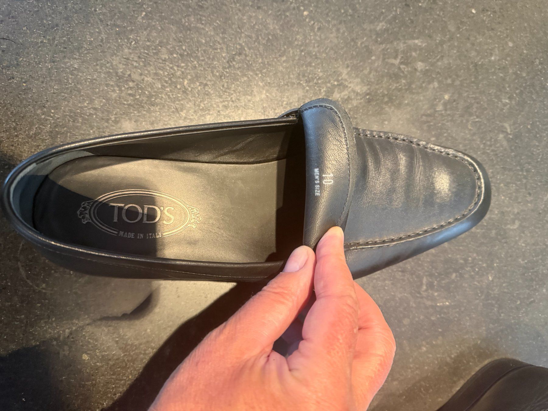 Tod'S Chaussures hommes: Tod's loafer schwarz – D'occasion à Uetikon am See par DTwerenbold 1