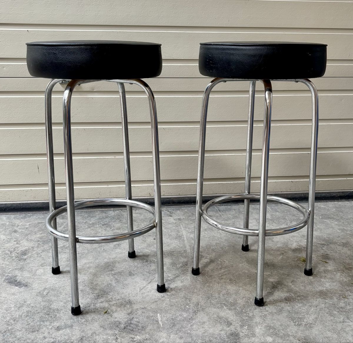 Hocker: 2 BARHOCKER CHROM IGH – Gebraucht aus Oberaach von sinsemilla13 6
