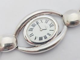 Tissot 6341-1 Handaufzug Vintage 835 Silber Damenuhr