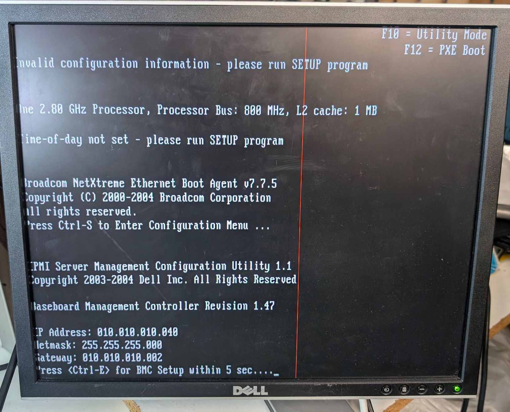 Dell Server: Dell PowerEdge 850 Server 2GB ECC startet ins BIOS – Usato da Zürich venduto da 1.Simon 3