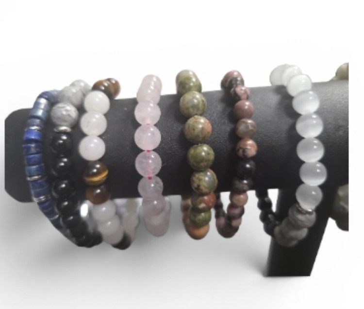 Bracciali & Braccialetti: Bracelets en pierre naturel. 3 pcs – Nuovo e nell'imballaggio originale da Vernier venduto da 19pigments 5