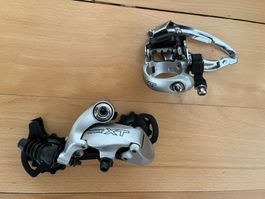 Shimano Deore XT M760 Schaltwerk + Umwerfer 3x9