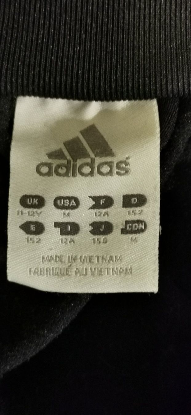 Adidas Completi: Trainingsanzug Adidas schwarz-hellblau152 – Usato da Port venduto da Doppelmond 2