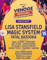 Billet venoges Festival 13.08
