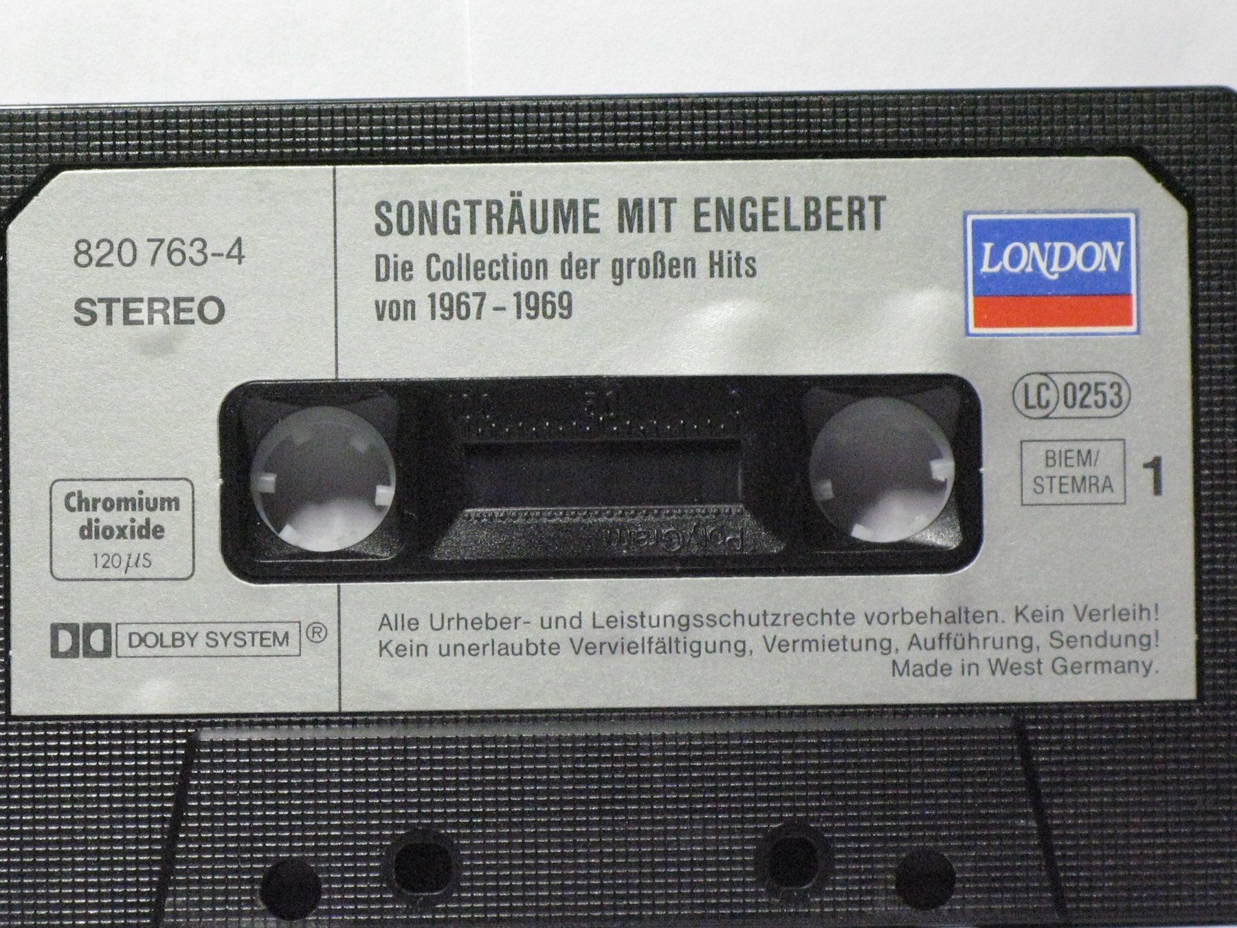 Musicassette: ENGELBERT * Songträume mit Engelbert – Usato da Langnau i. E. venduto da gf2_29jt 3