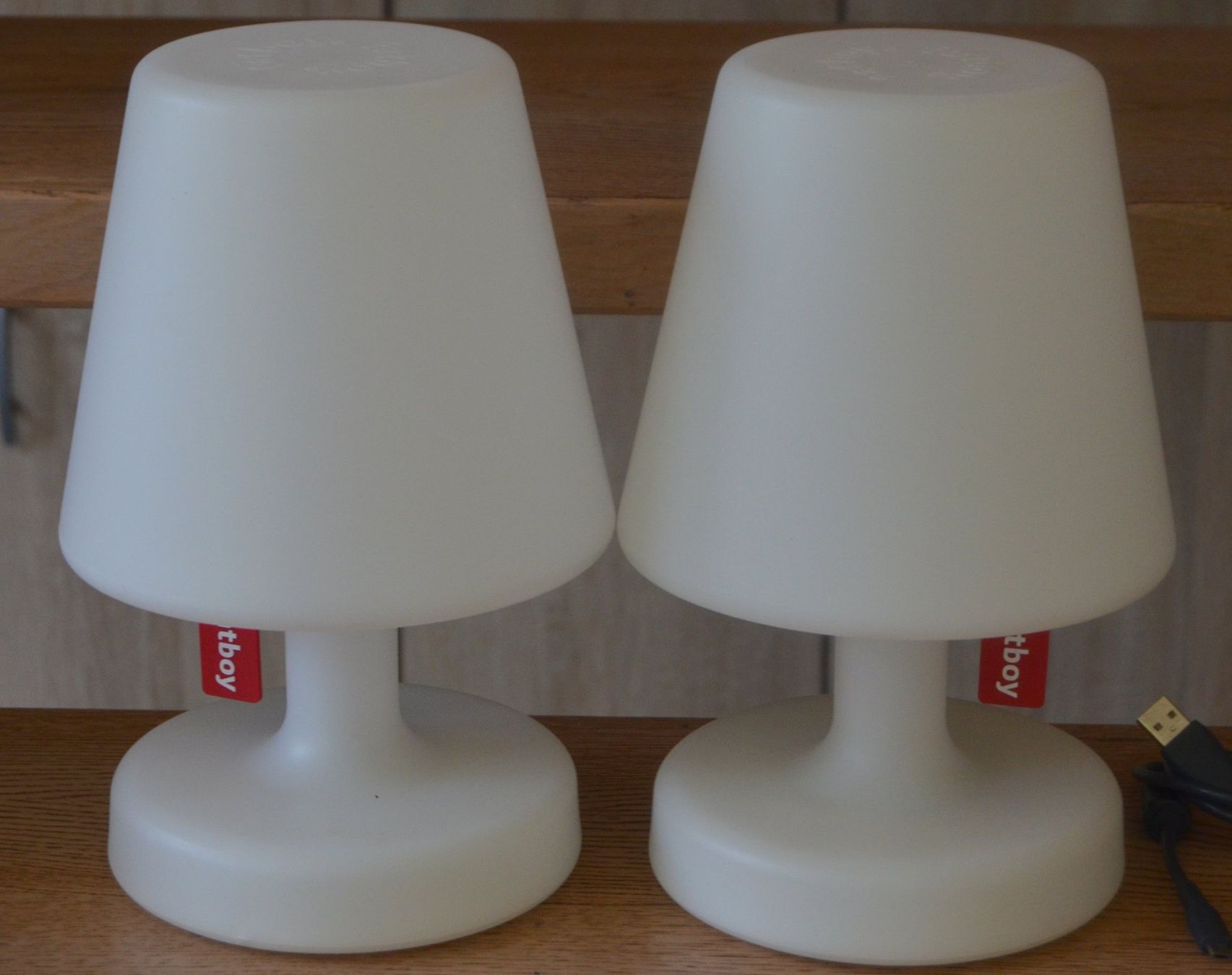 Fatboy Lampen: 2 x Fatboy Tischleuchte / lampe de table – Gebraucht aus Collonges von arashee 1