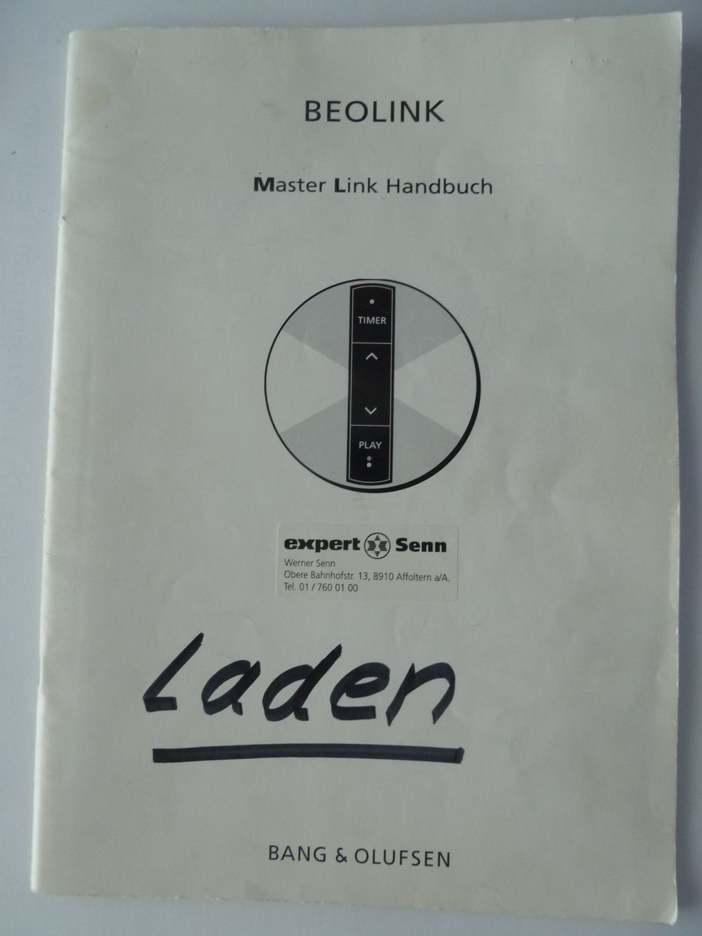 Bang & Olufsen Radio: div. Bang&Olufsen Handbücher – Usato da Affoltern am Albis venduto da Sennrtv 2