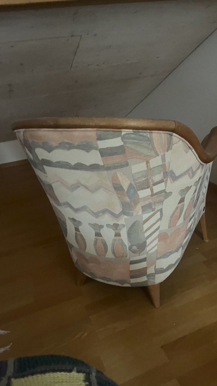 Divani: Sofagarnitur Couch 2-Sitzer+Sessel Canapé Buche/Stoff – Usato da Kehrsatz venduto da Heikas 4