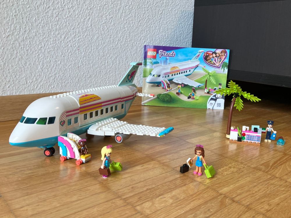 HOGOKIDS 3-in-1 Friends Flugzeug Bausatz 808 Teile – Verwandelbar In Flugzeug, Boot Oder Wohnmobil Mit 6 Tierfiguren & Zubehör – Geschenk Für Mädchen & Jungen Ab 8 Jahren