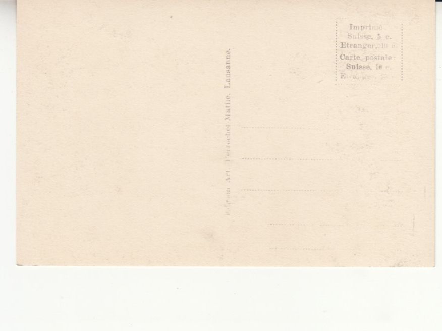 Cartoline postali: Gruyères ca. 1920 – Usato da Bürglen TG venduto da StampGraf 1