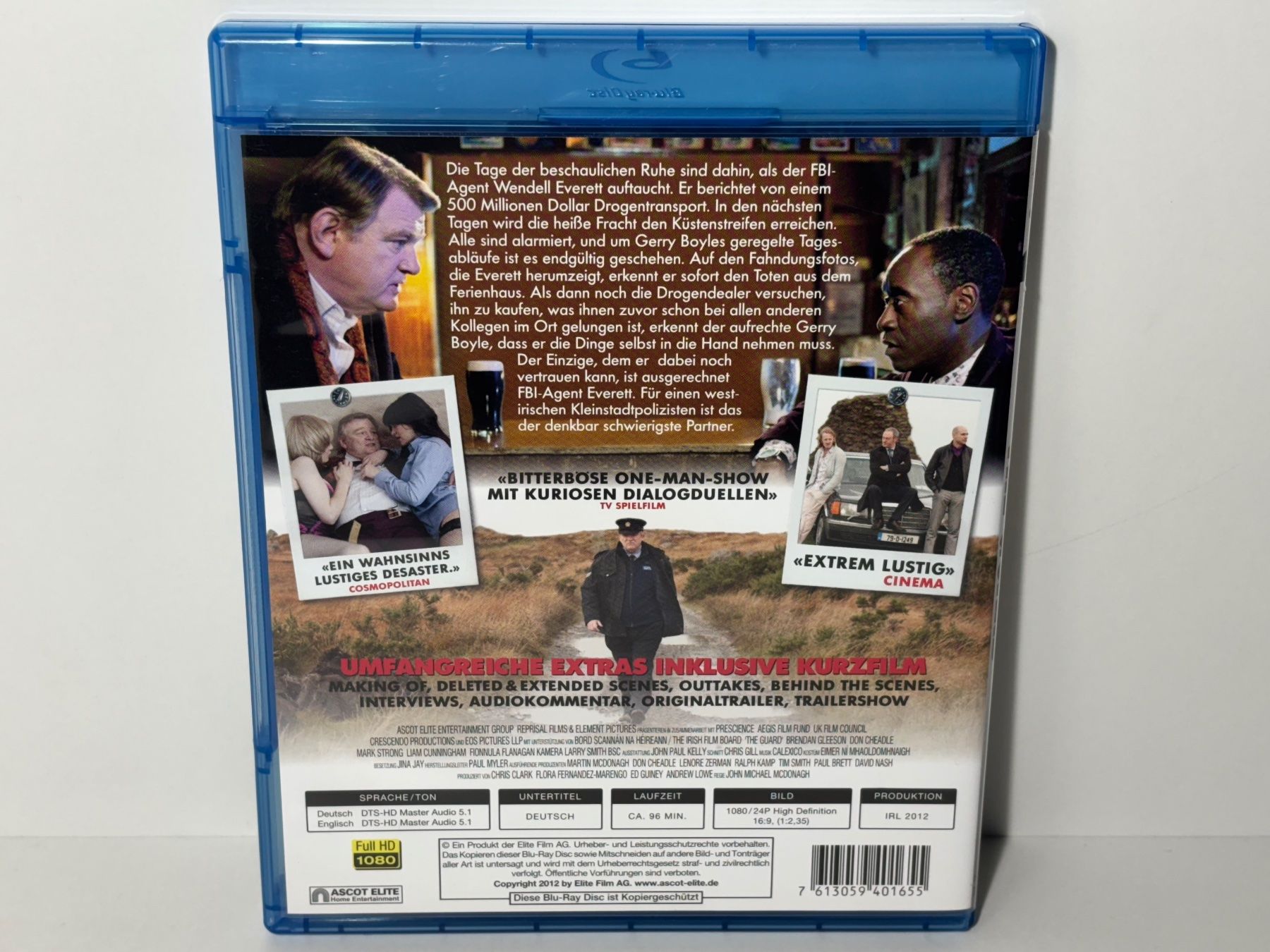 Tutti i DVDs: The Guard - Ein Ire sieht schwarz Blu Ray – Usato da Wilderswil venduto da Sstriker 1