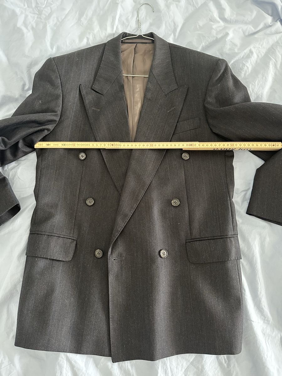 Saint Laurent Giacche: YSL Nadelstreifen Blazer oversized – Usato da Zürich venduto da maramei 1