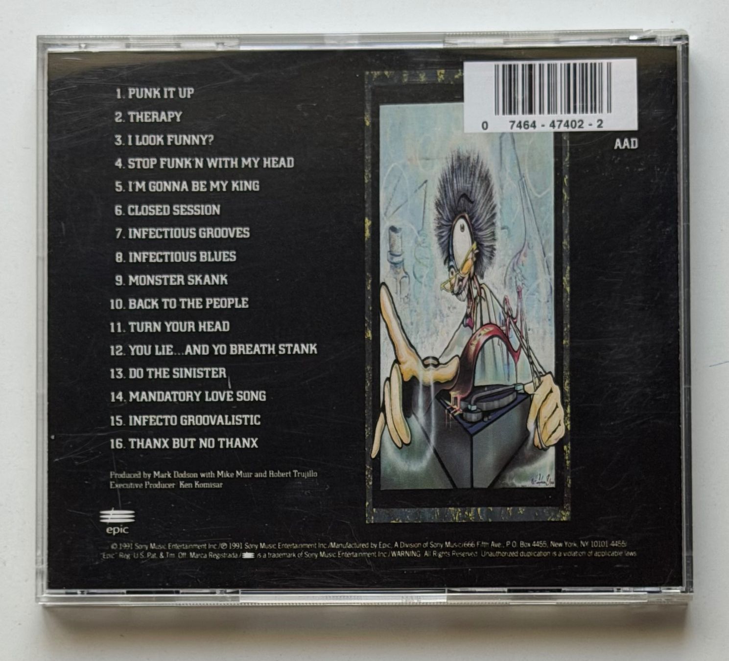 CD: Infectious Grooves / The Plague That Makes Your Booty Move.. – Usato da Näfels venduto da rottabi 1