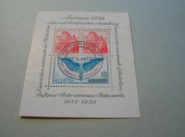 Block NABA Aarau 1938, Sonderstempel