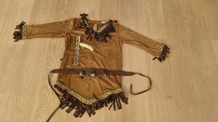 Indianerkostüm Fasnacht Karneval Gr. 152