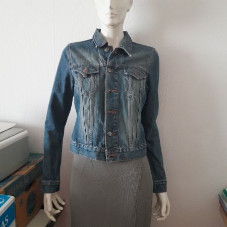 Jeansjacke Grösse 36 Übergangsjacke Damen