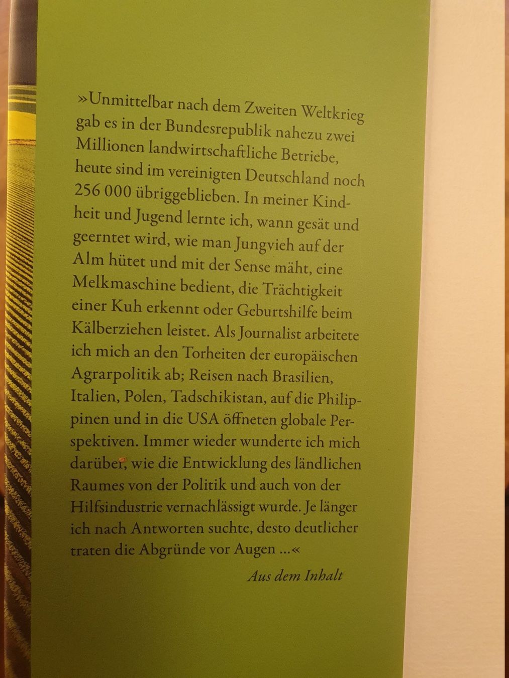 Bücher: Bauernsterben - Bartholomäus Grill – Gebraucht aus Zürich von loosebone 1
