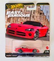 Hot Wheels Fast & Furious Dodge Viper SRT 10 / Sammelversand