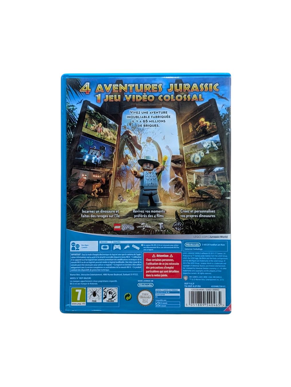 Nintendo Spiele: Lego Jurassic World Nintendo Wii U – Gebraucht aus Domat/Ems von IsseldorsShop 1