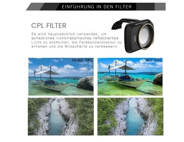 Filtres: 3er Pack Drone Filter Kamera Objektive – Neuf (Voir description) à Thun par keller001 1