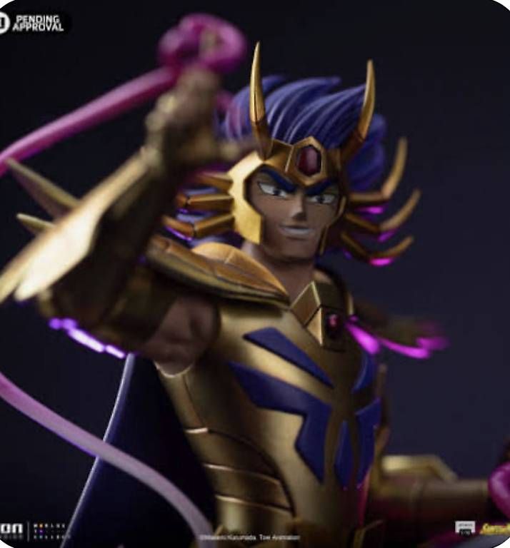 Statuette: Saint Seiya DeathMask - Iron Studio – Usato da Vuarrens venduto da italorico 2