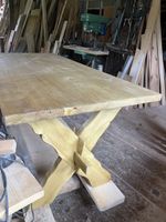 Massiver Altholztisch NEU
