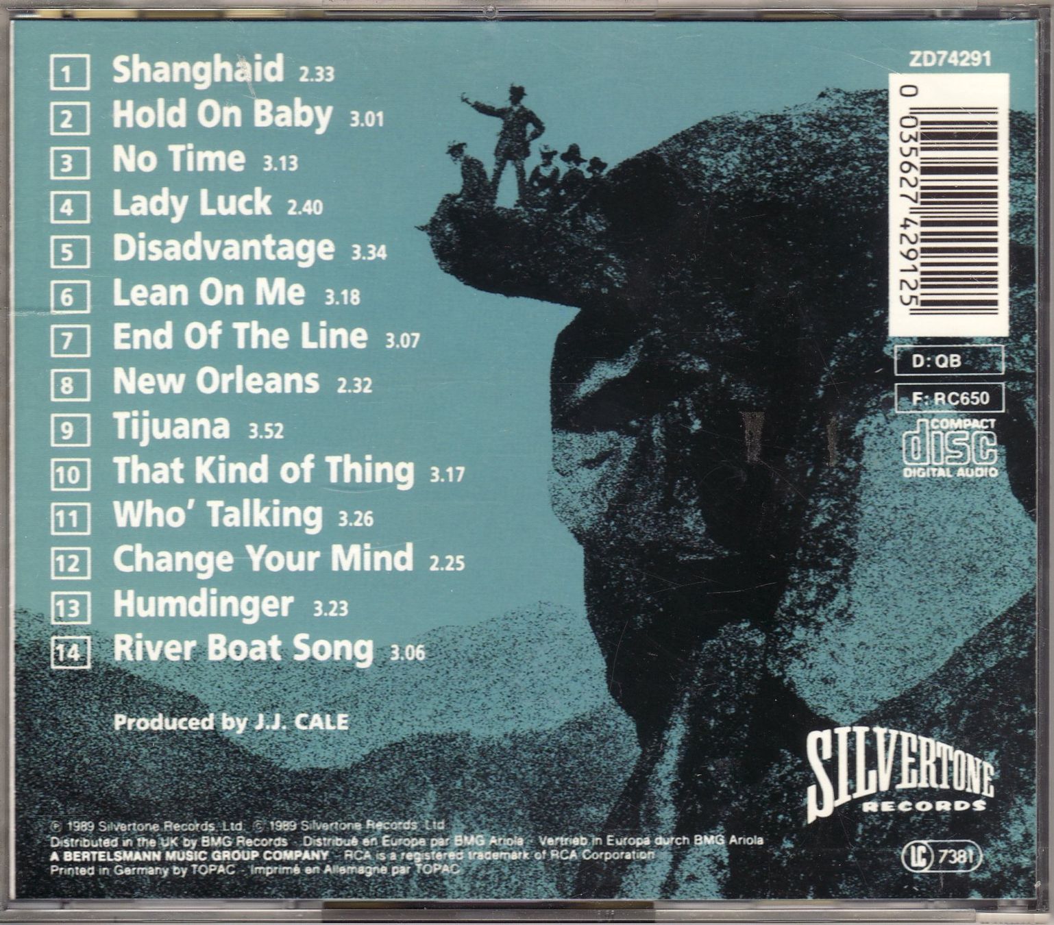 CDs: J.J. Cale – Travel-Log – Neuf (Voir description) à Boussens par catfood01 1
