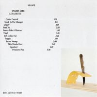 No Age CD Snares Like A Haircut