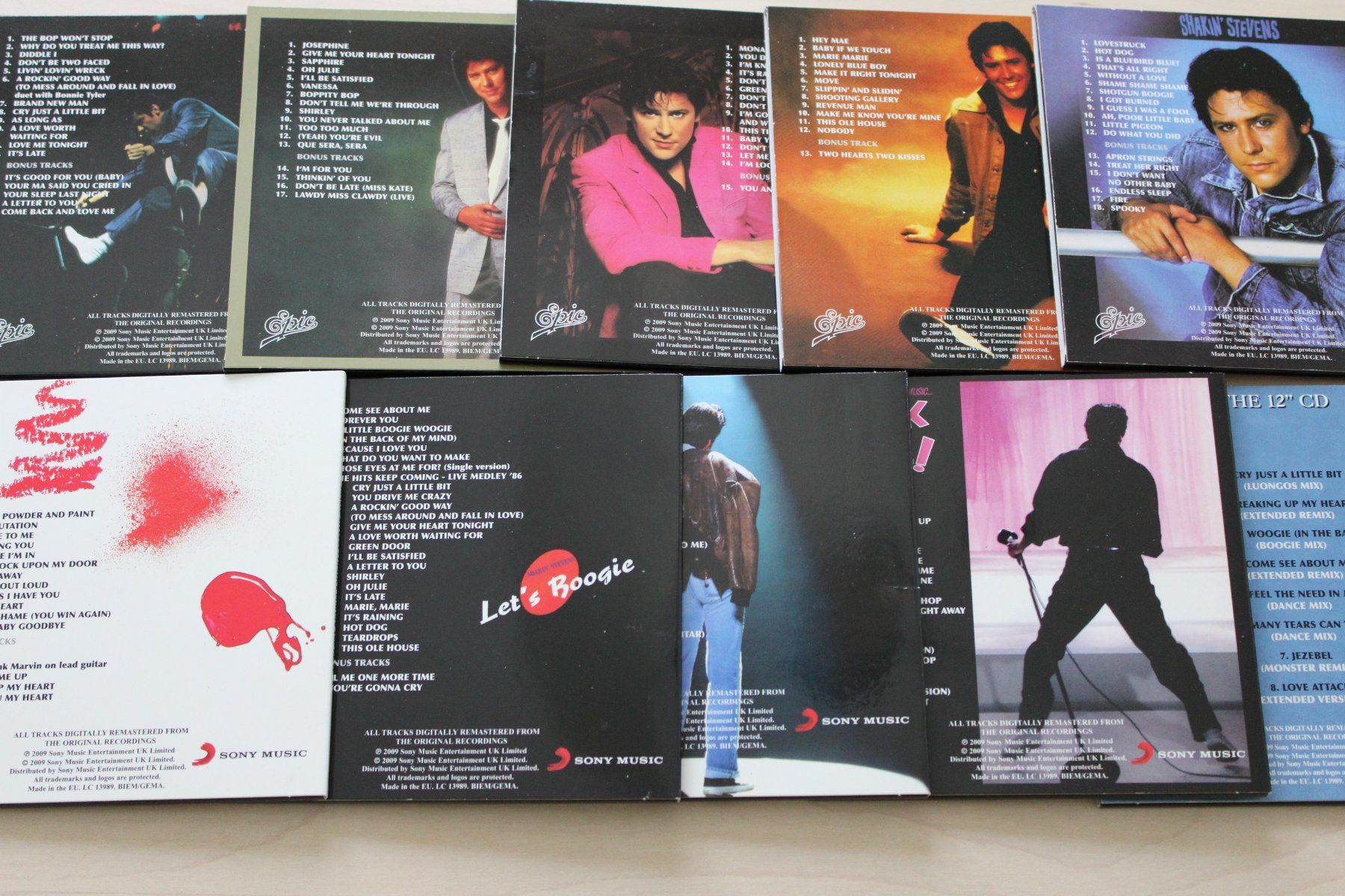 CD: Shakin`Stevens - The Epic Masters 10 Stück CD Box – Usato da Zürich venduto da adamhasler 3