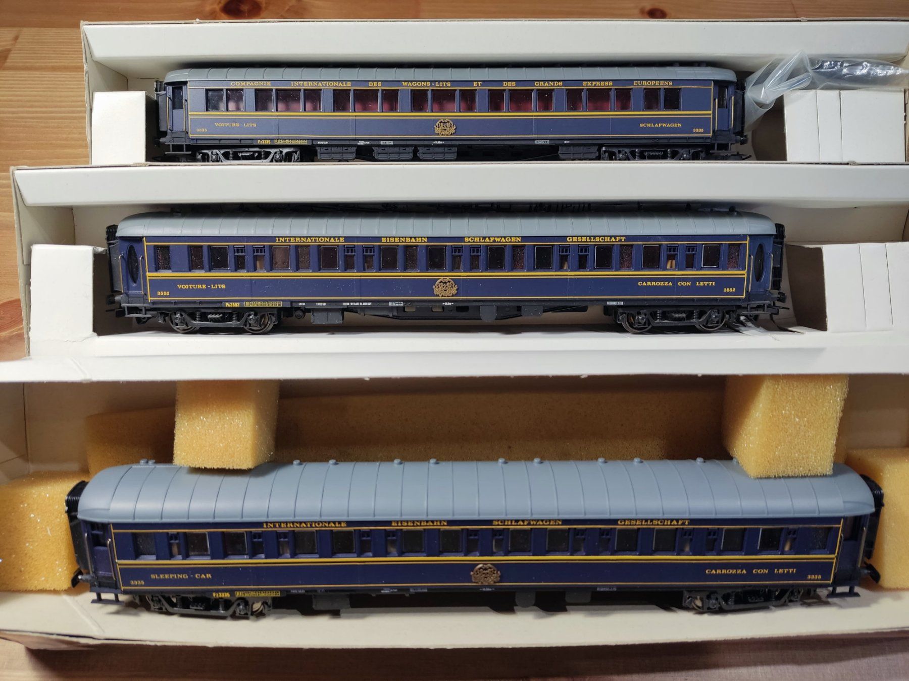 Jouef Modellini di ferrovie: Jouef Prestige 5307 (2), 5308 – Usato da Tafers venduto da LitusPS 2