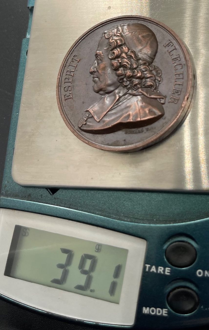 Medaglie: Bronzemedaille Esprit Flechier 1820, Frankreich. – Usato da Basel venduto da TOMFAN 9