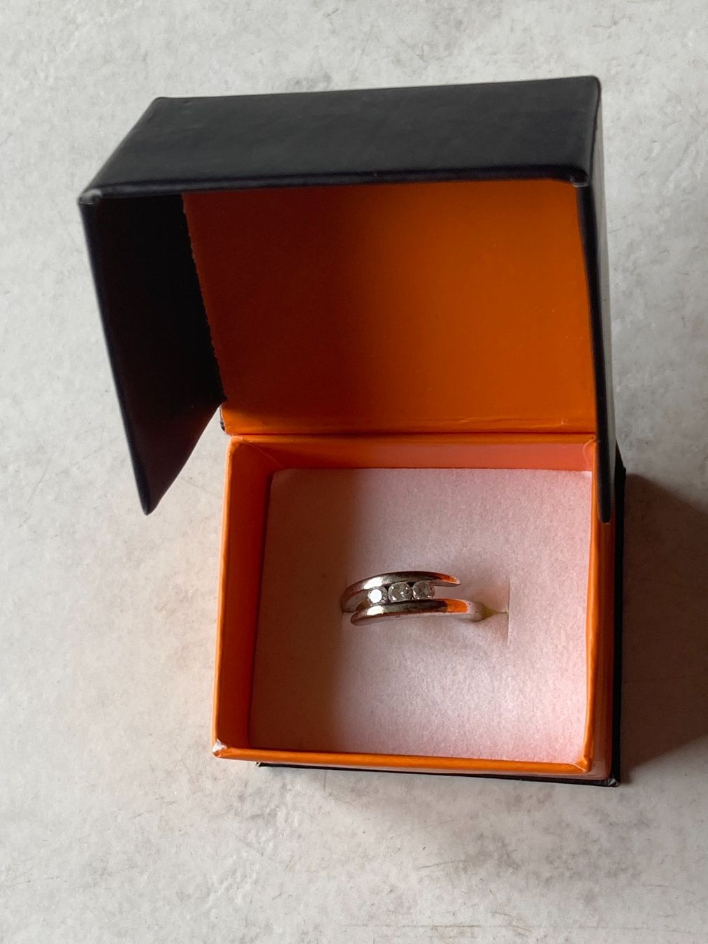 Anelli: Bague en Argent 925, Taille 56 avec écrin – Usato da Bassecourt venduto da CALUMET-X