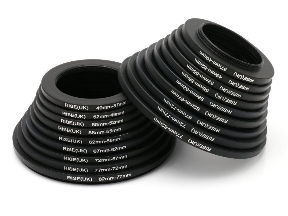 Unità & Adattatore: 18 STEP UP/DOWN RINGE - FILTER - ADAPTER - FILTERRINGE – Nuovo e nell'imballaggio originale da Kriens venduto da swissgadget