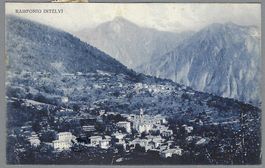1925, RAMPONIO D'INTELVI, PANORAMA