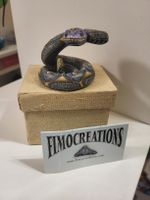 Fimo Schlange, handgemacht, Jon Stuart Anderson, 2019