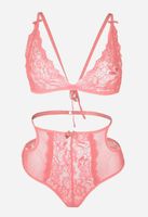 Lingerie  FEMME. lingerie sexy dentelle taille unique Salomo