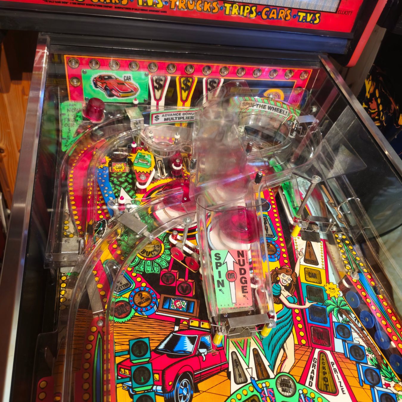 Flipper: Bally Flipperkasten Game Show – Usato da Büren an der Aare venduto da Flipperfinger88 3