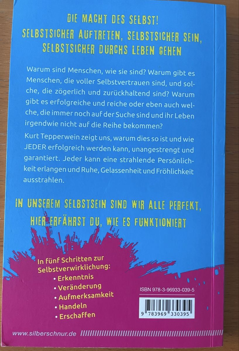 Livres: Selbstbewusstes Selbstvertrauen  – D'occasion à Volketswil par wan_kf9p 1